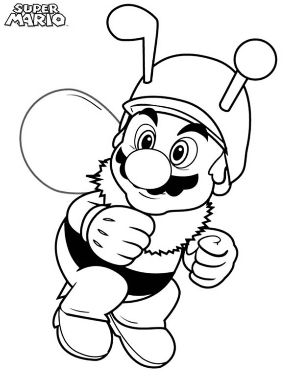 Mario Coloring Pages