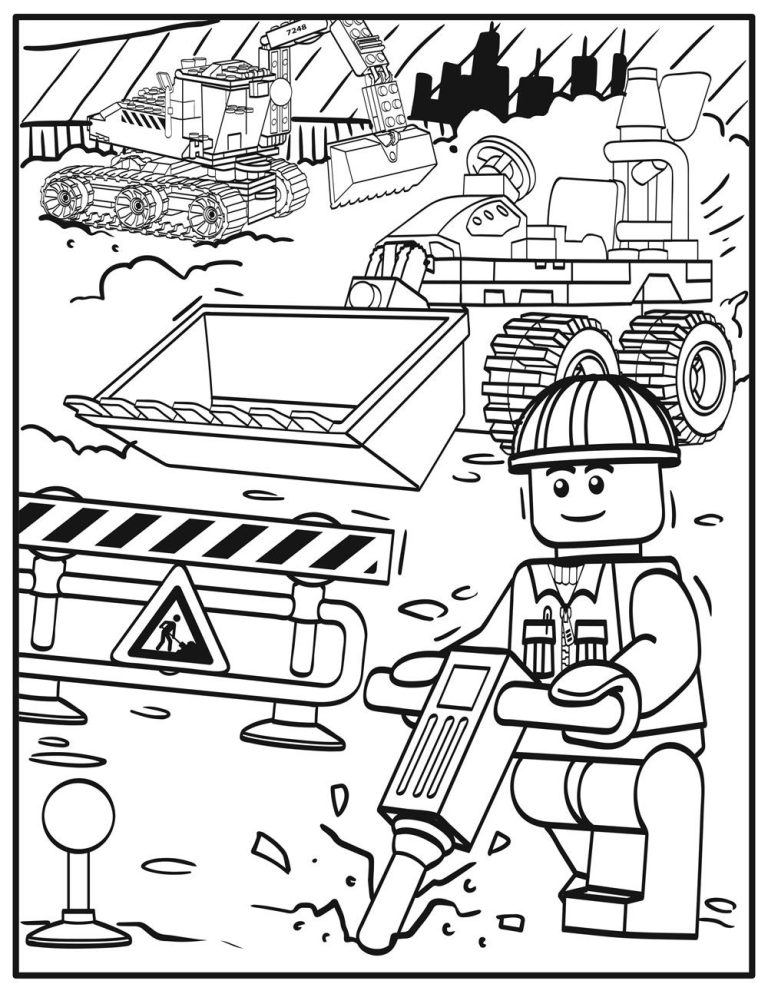 Lego Coloring Pages