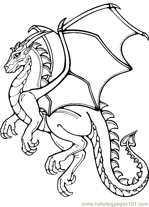 Dragon Coloring Pages