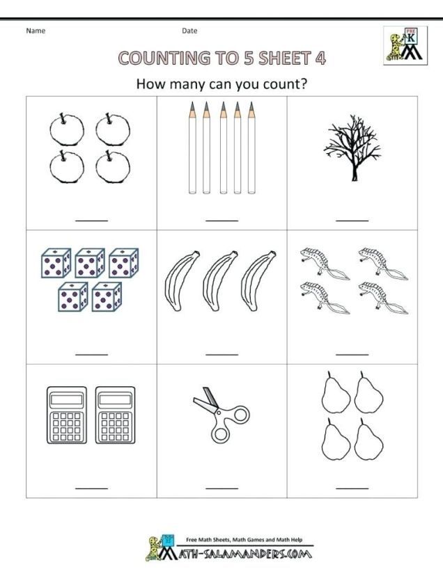 Preschool Worksheets Age 3