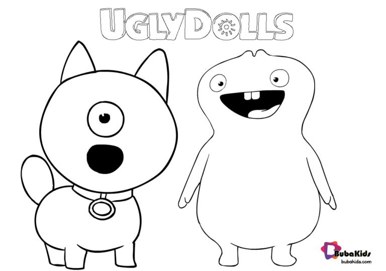 Ugly Dolls Coloring Pages