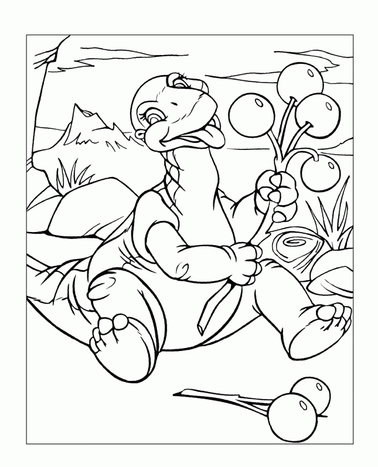 Land Before Time Coloring Pages