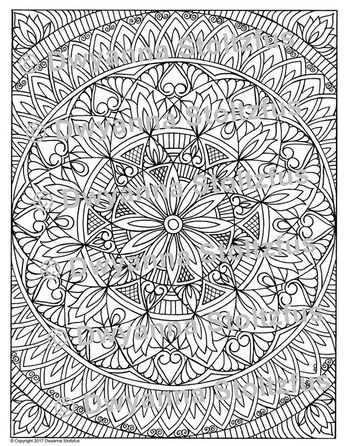 Stress Relief Coloring Pages