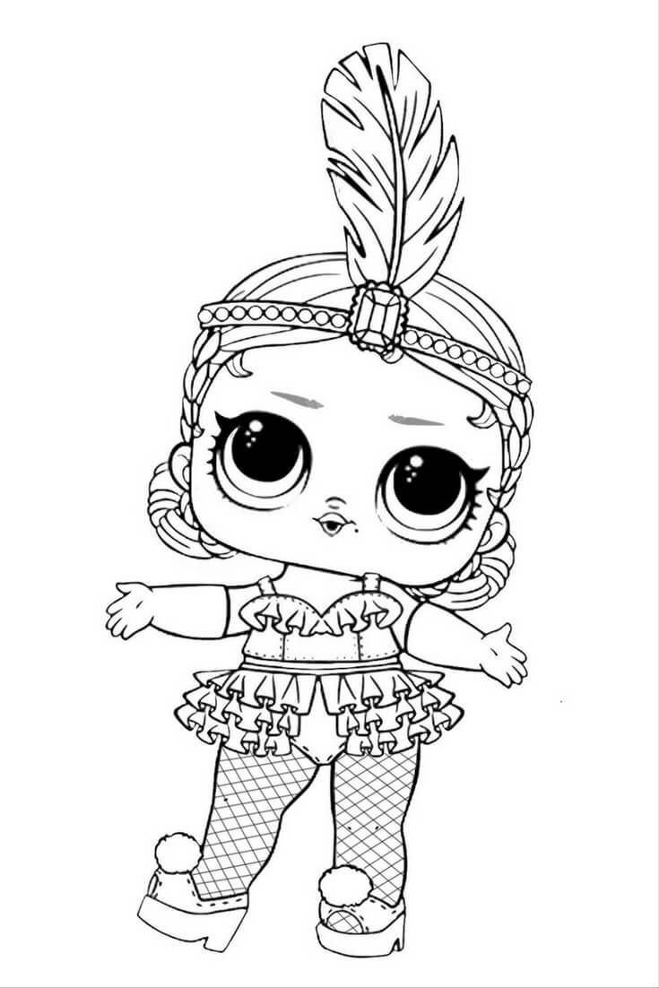 Lol Doll Coloring Book