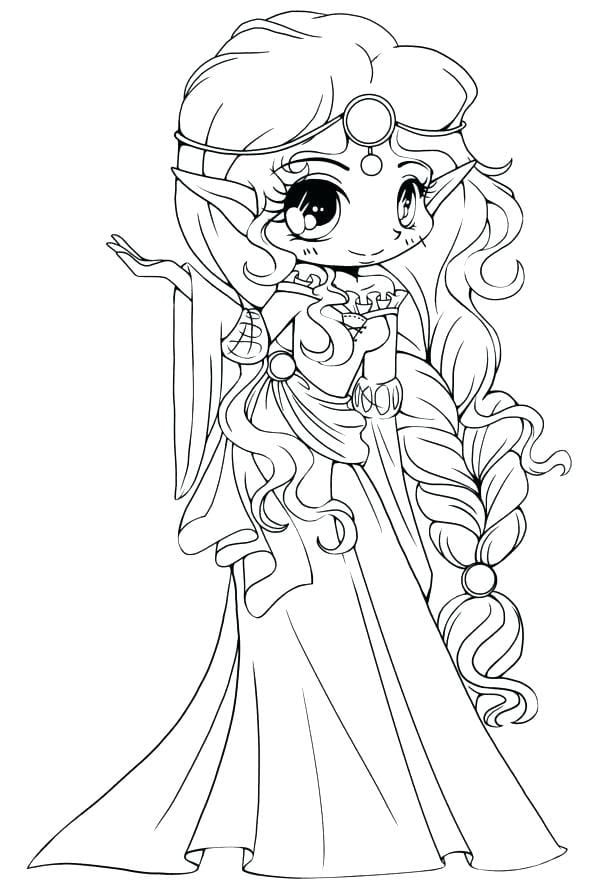 Chibi Coloring Pages