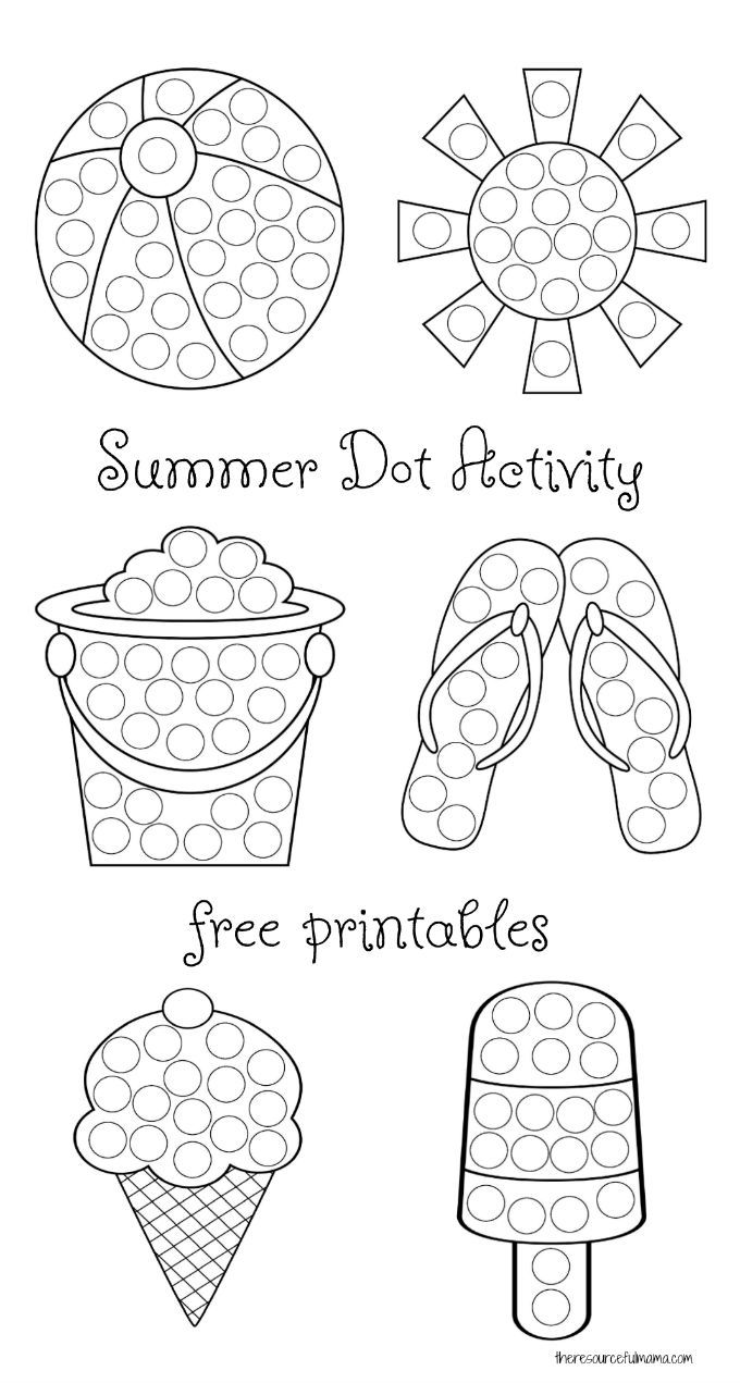 Dot Marker Printables