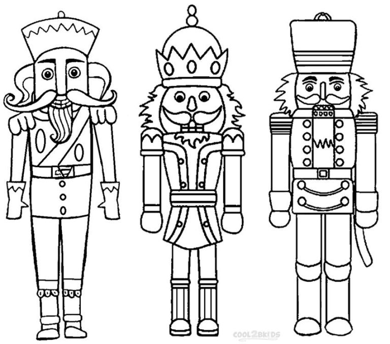 Nutcracker Coloring Page