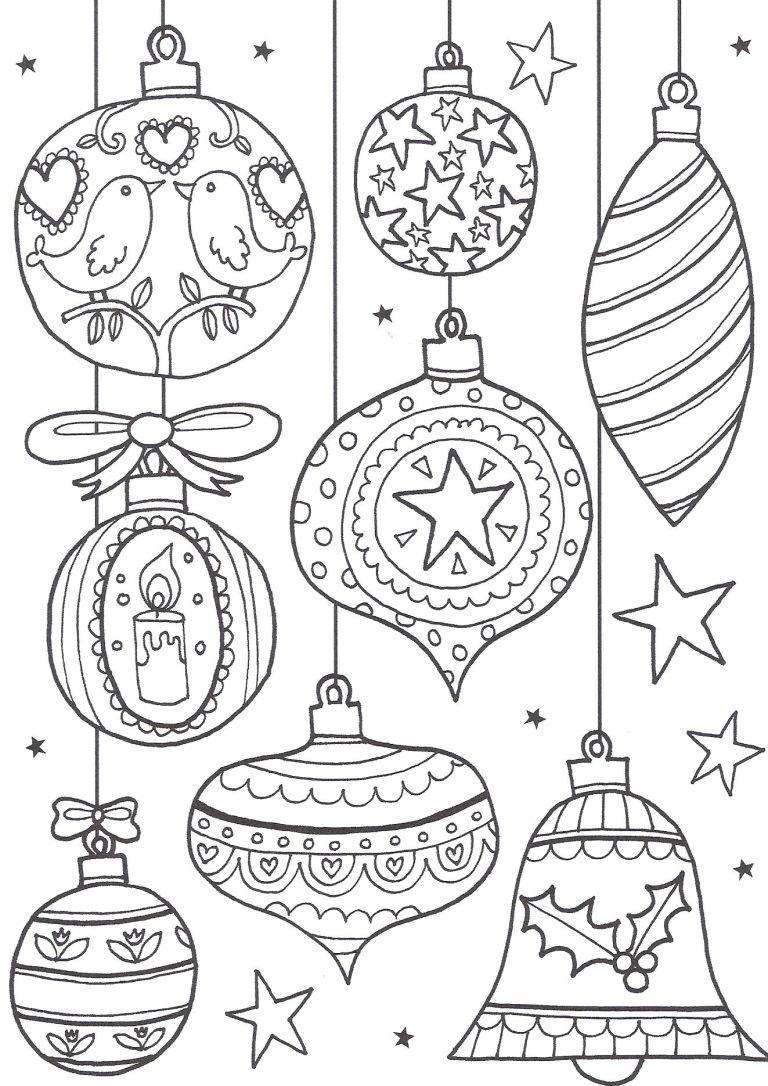 Christmas Colouring Book For Adults