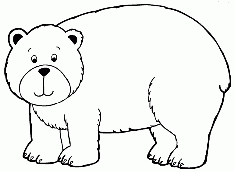 Bear Coloring Pages