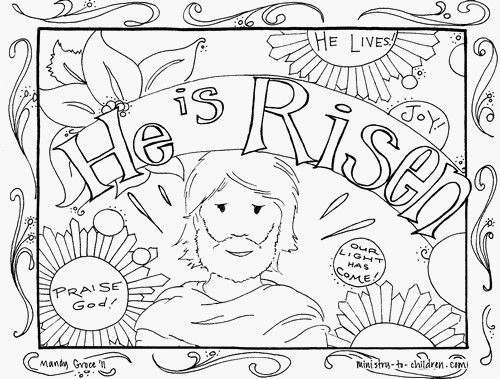 Children's Liturgy Colouring Sheets