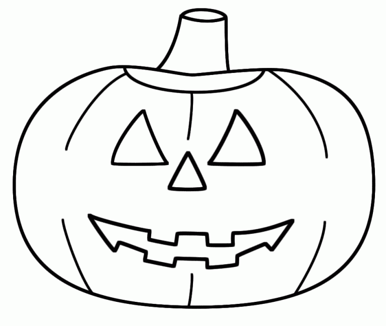 Jack O Lantern Coloring Pages