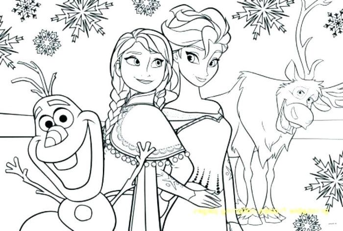 Frozen Coloring