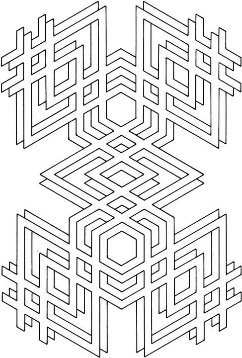 Geometric Coloring Pages