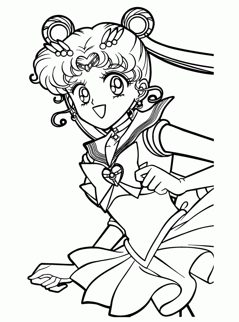 Sailor Moon Coloring Pages