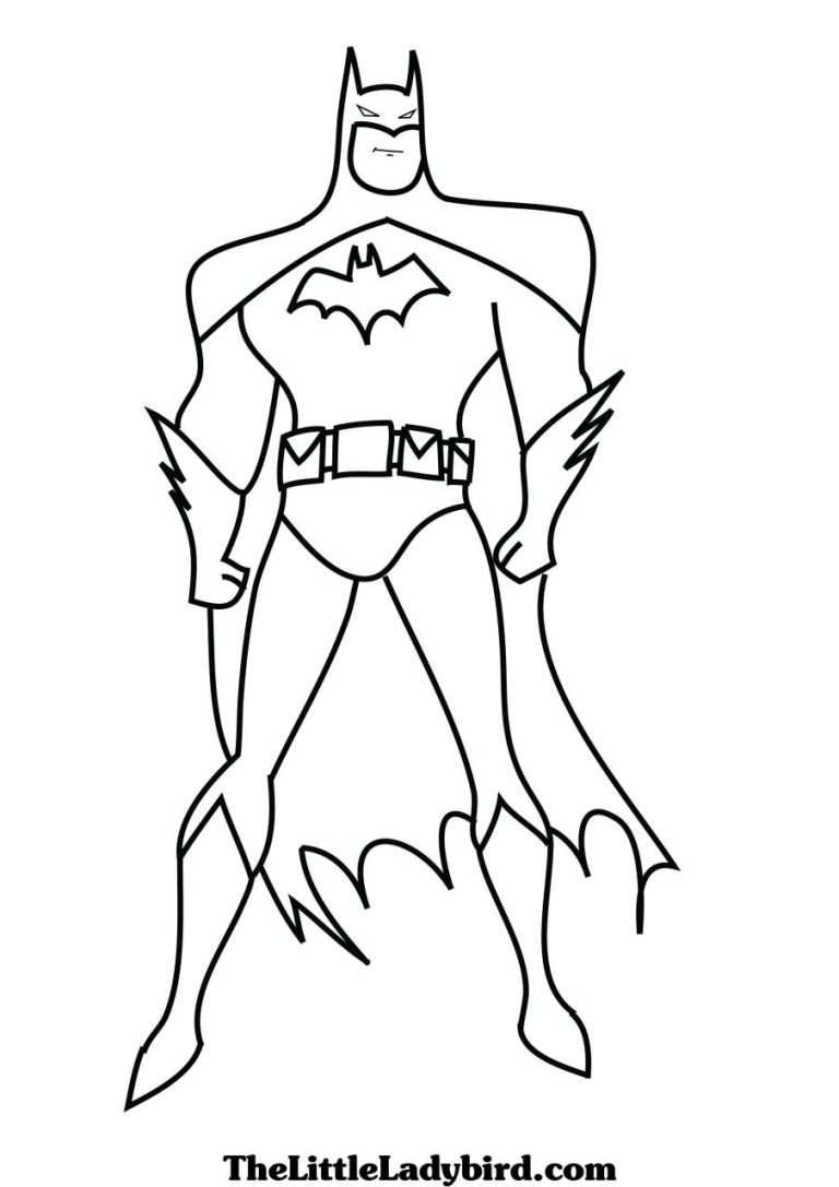 Justice League Coloring Pages