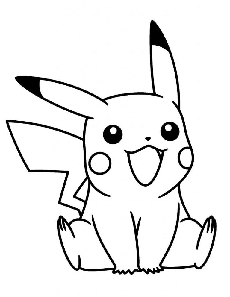 Pikachu Coloring