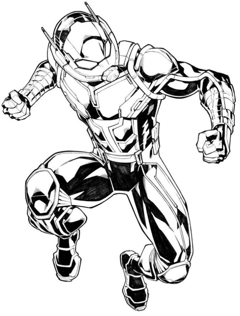 Ant Man Coloring Pages