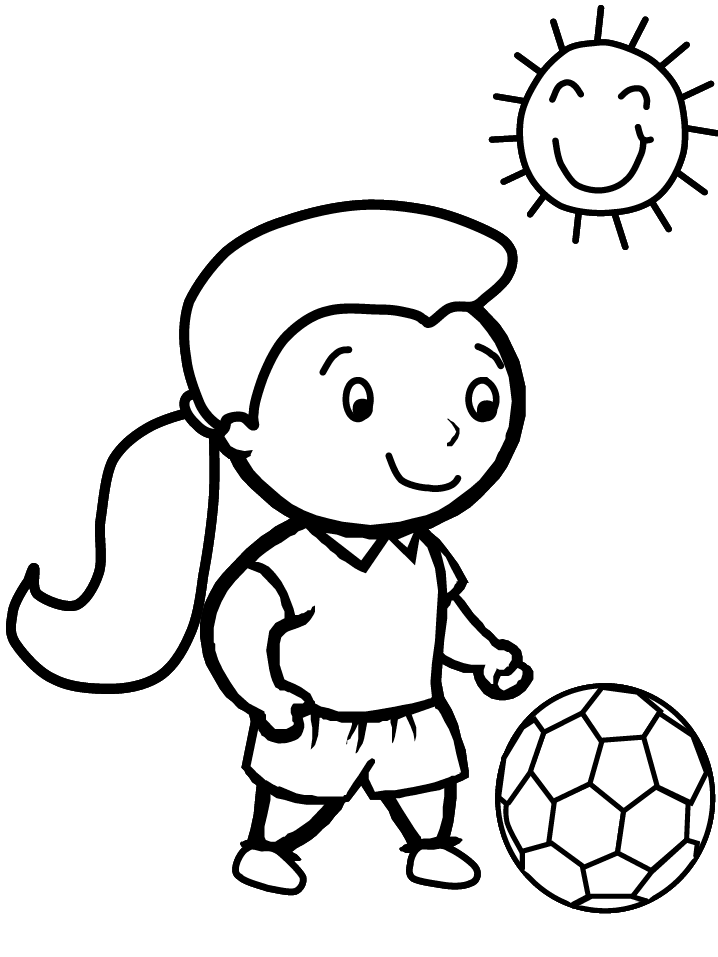 Sports Coloring Pages