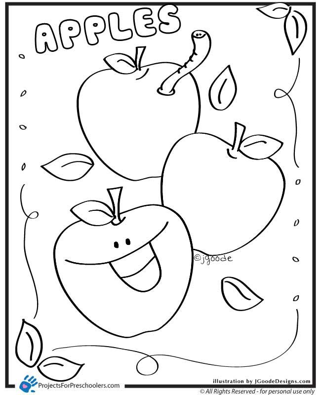 Preschool Coloring Pages