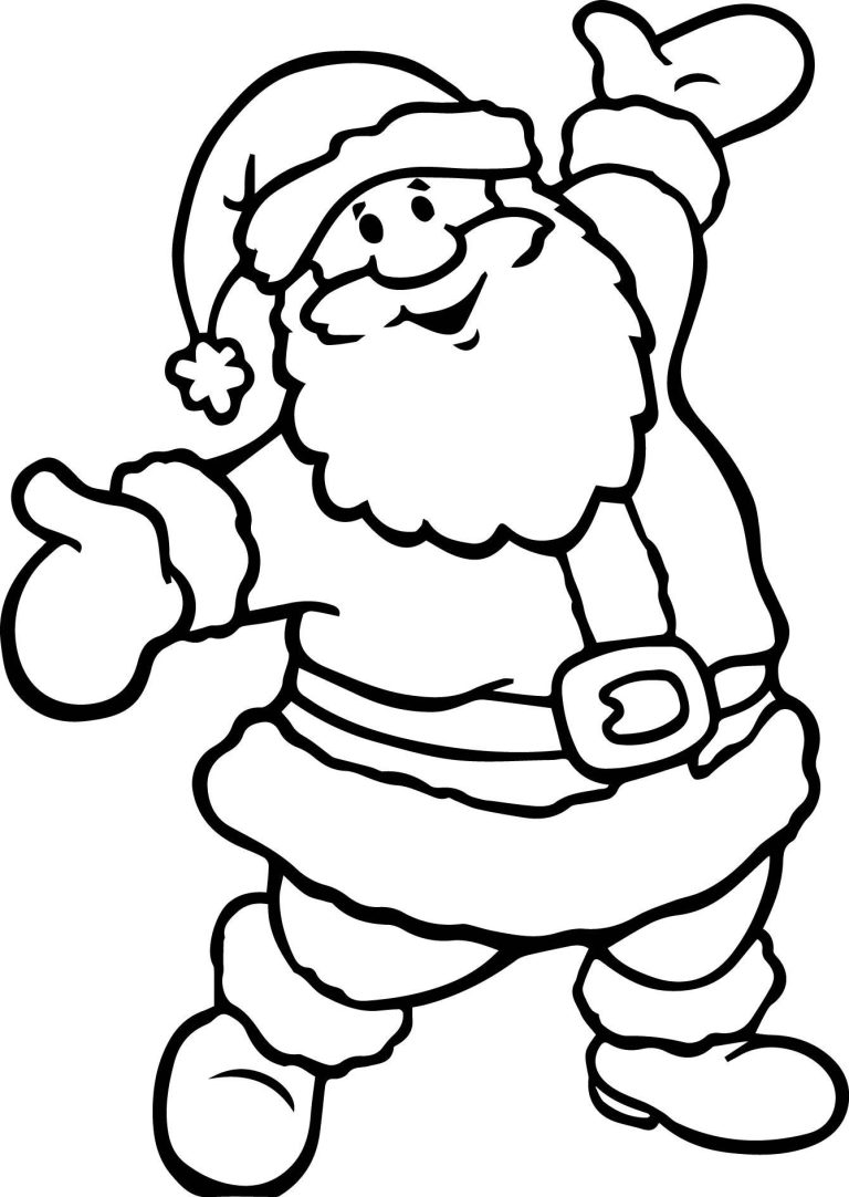 Santa Claus Coloring Book