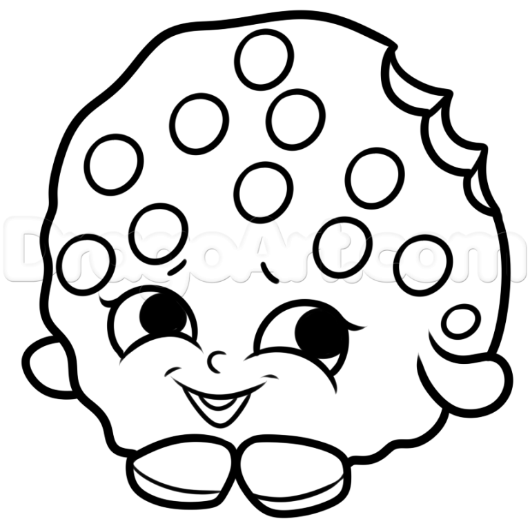 Cookie Coloring Pages