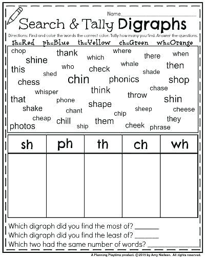 Phonics Worksheets Free