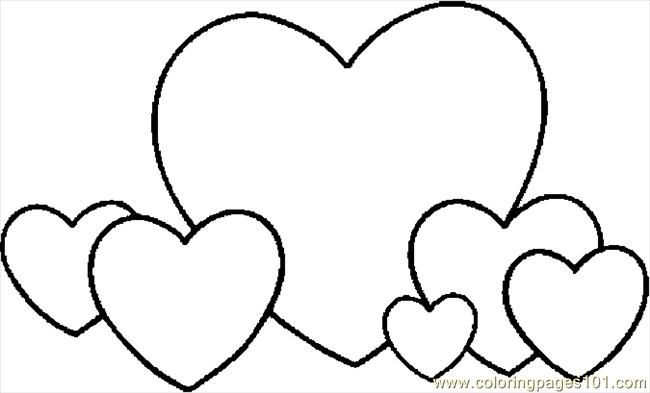 Heart Coloring Sheet