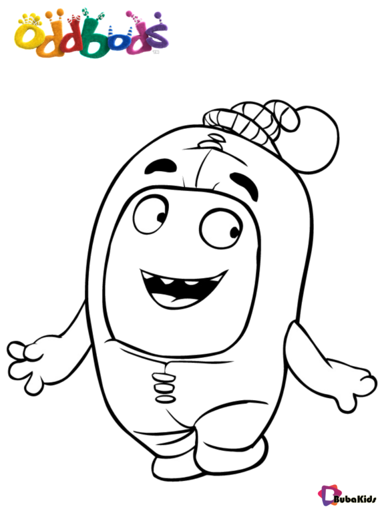 Oddbods Coloring Pages