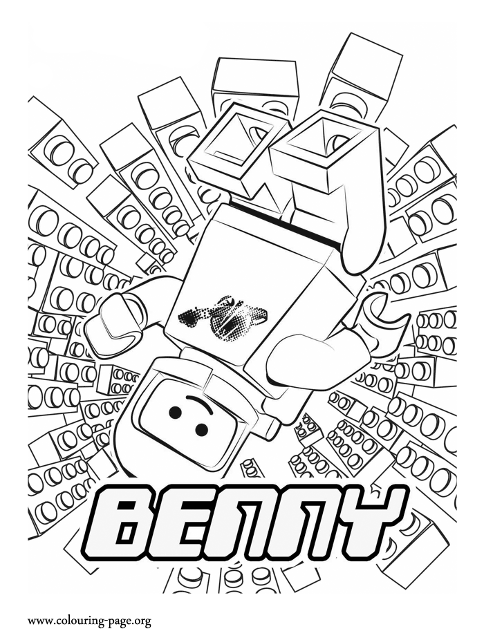 Lego Movie Coloring Pages