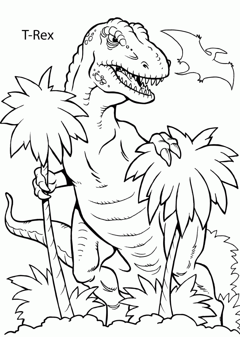 Free Printable Dinosaur Coloring Pages