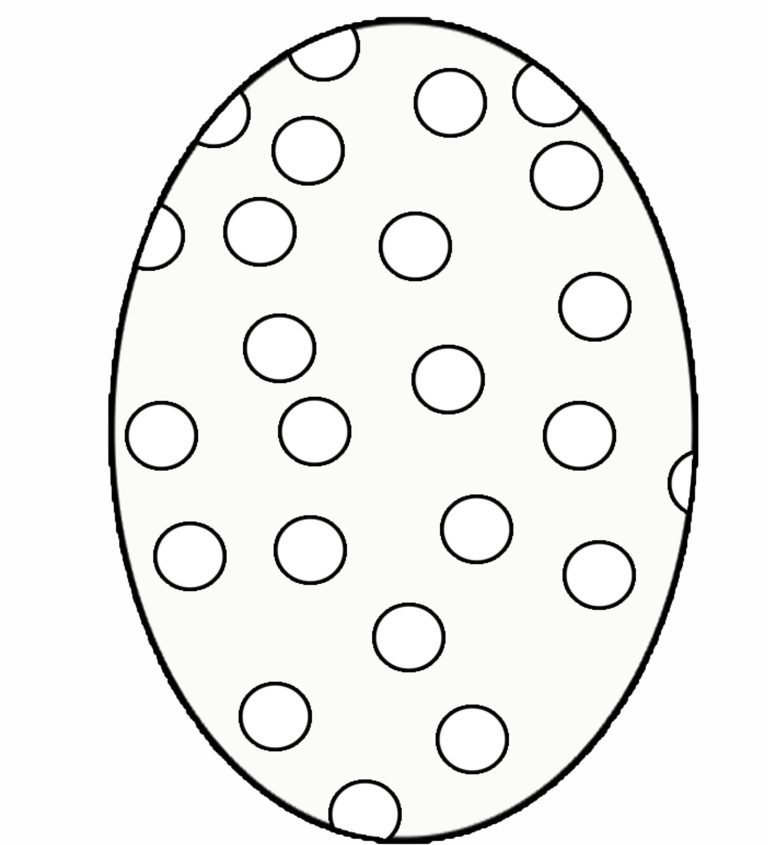 Easter Egg Coloring Pages