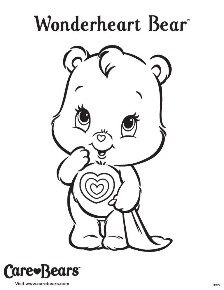 Care Bear Coloring Pages