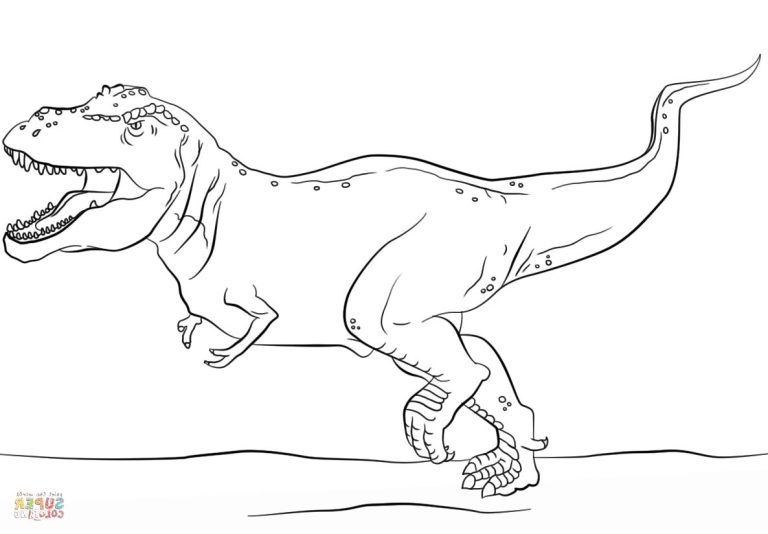 T Rex Coloring