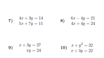 Substitution Worksheet