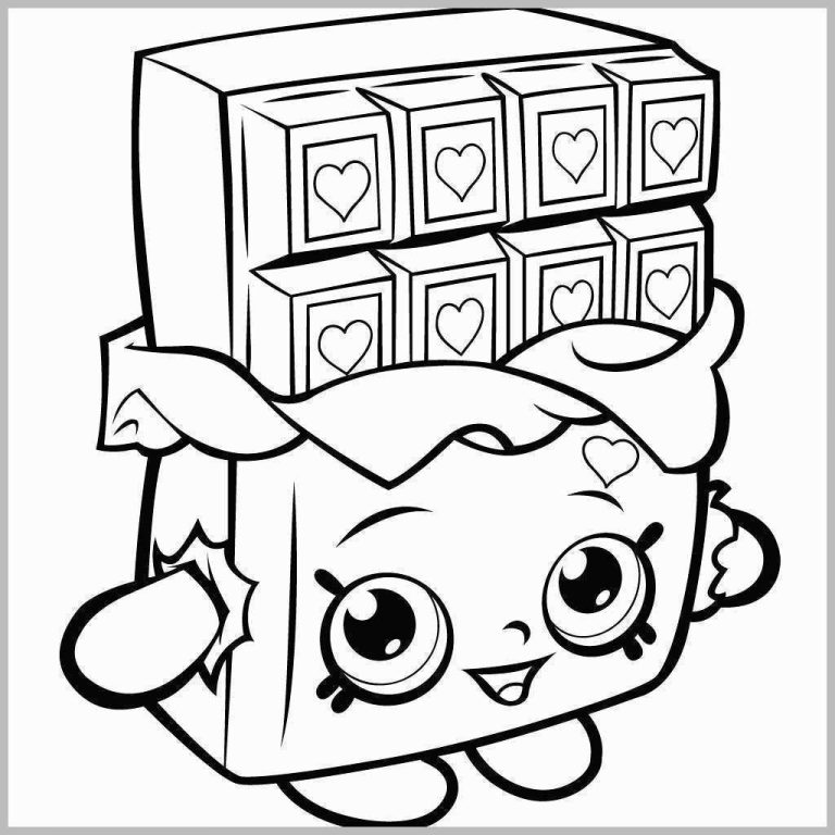 Free Shopkins Coloring Pages