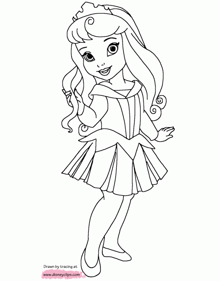 Aurora Coloring Pages