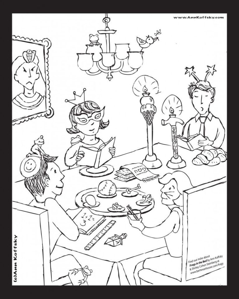 Passover Coloring Pages