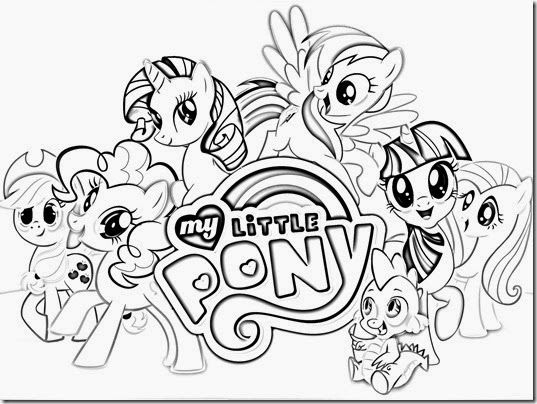 My Little Pony Colouring Book