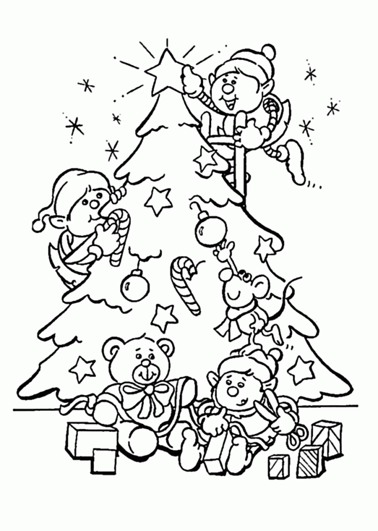 Christmas Tree Coloring