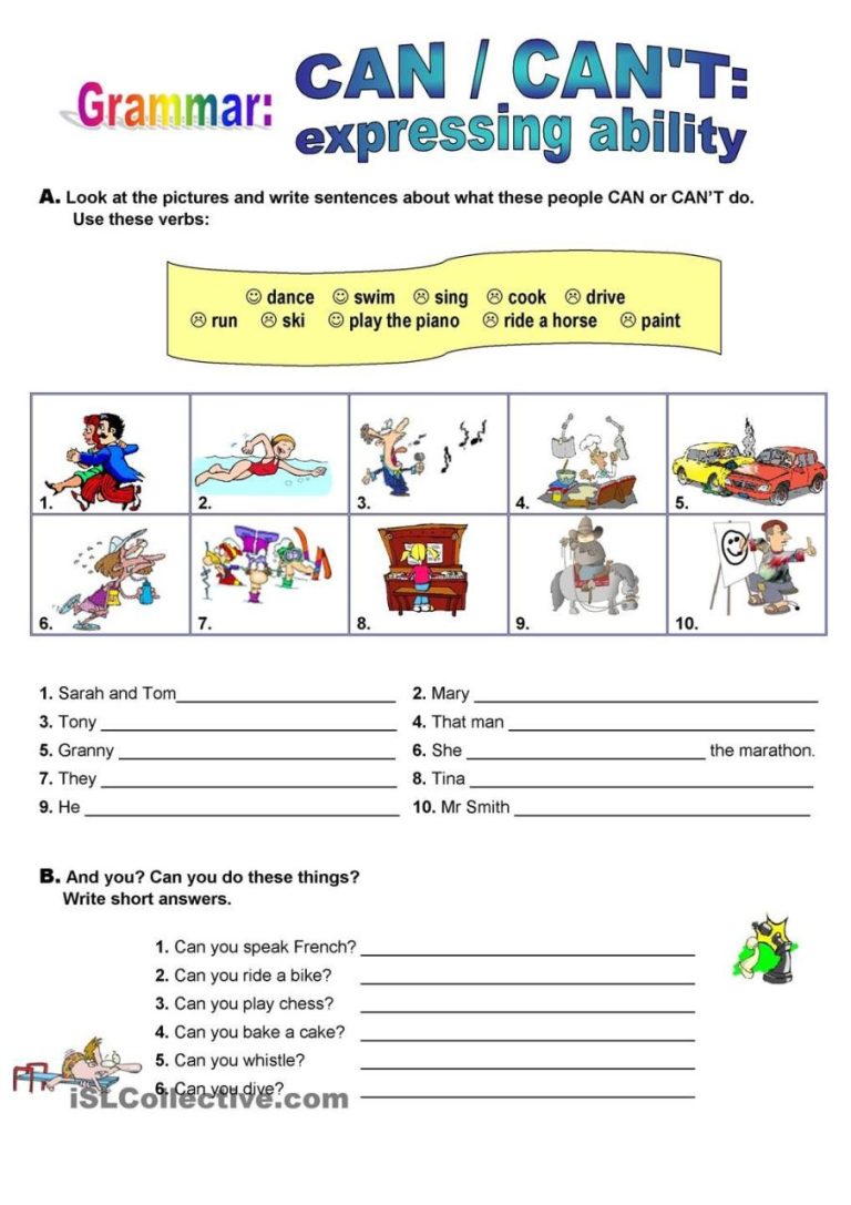 Can Worksheet