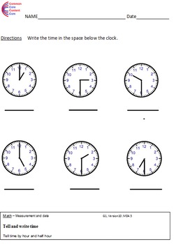 Common Core Worksheets Word Problems