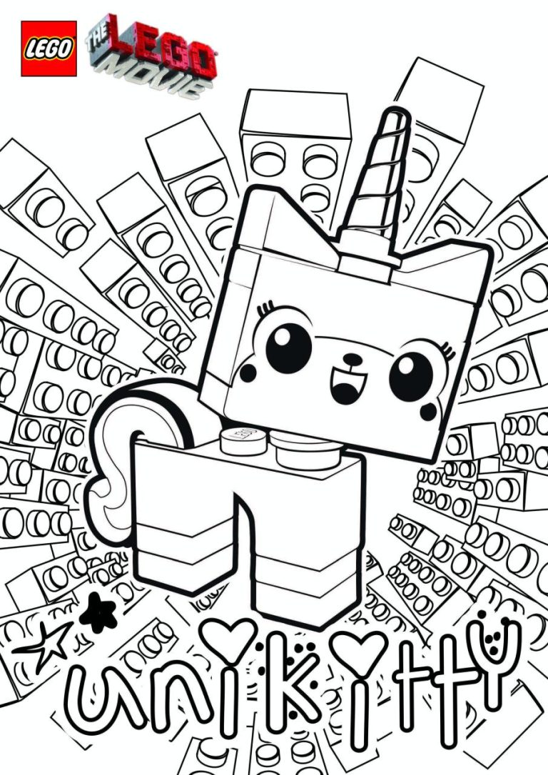 Lego Movie 2 Colouring Pages