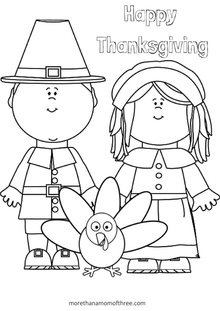 Free Thanksgiving Coloring Pages