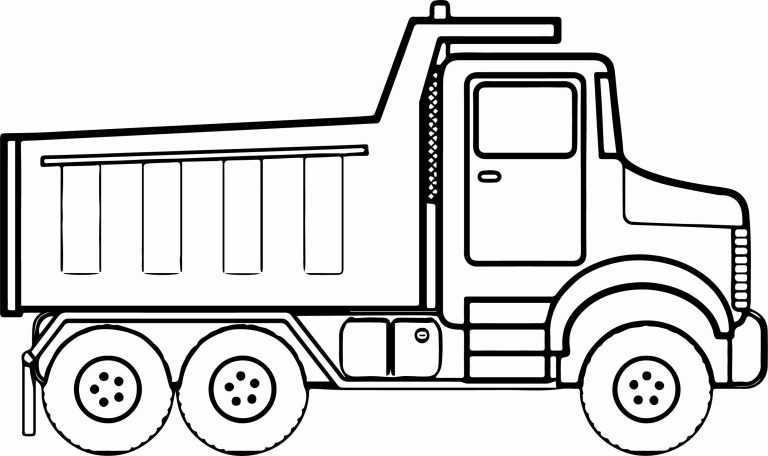 Truck Coloring