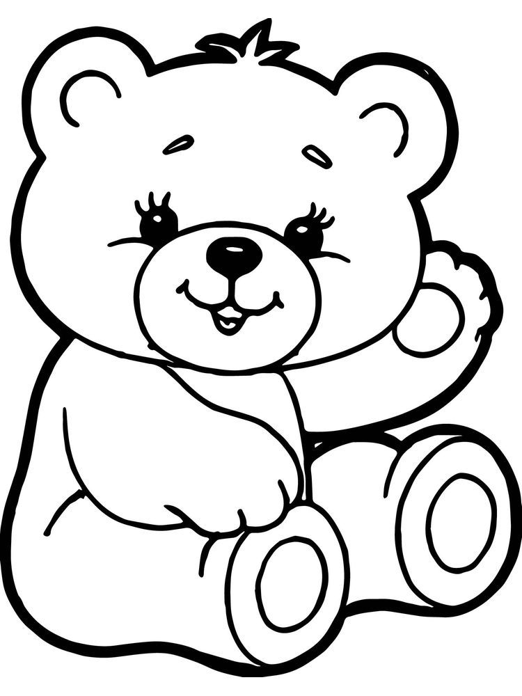 Teddy Bear Coloring