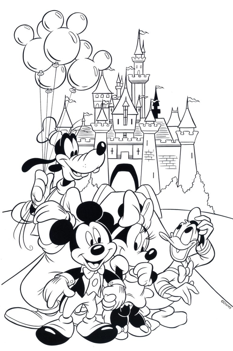 Disney Coloring Sheets