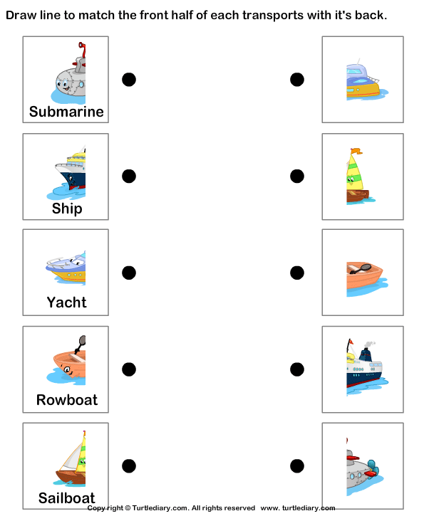 Transportation Worksheet