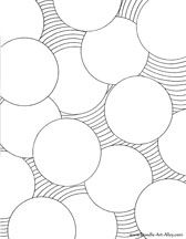 Circle Coloring Page