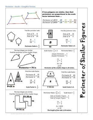 Scale Factor Worksheet