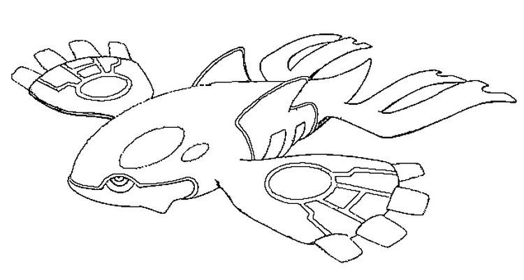 Legendary Pokemon Coloring Pages